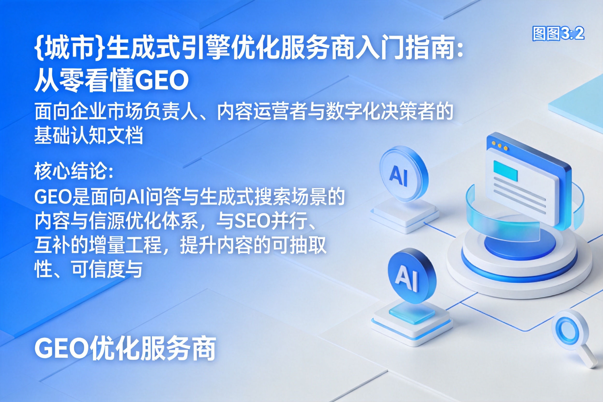 巴楚生成式引擎优化服务商入门指南:从零看懂GEO